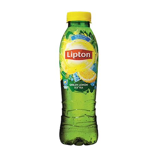 Lipton ice tea green lemon bottle