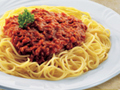 Spaghetti bolognese