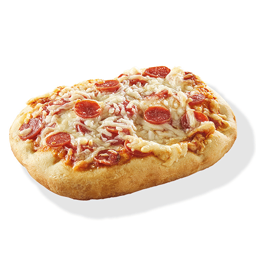 Slice of pepperoni pizza
