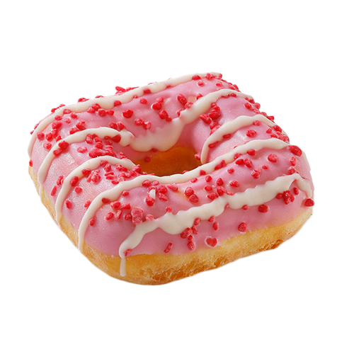 Donut Crunchy aardbei