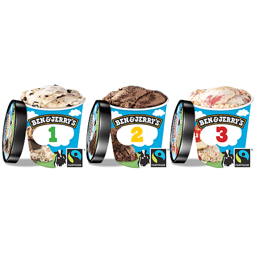 Ben & Jerry's Combineer Bundel 3 stuks