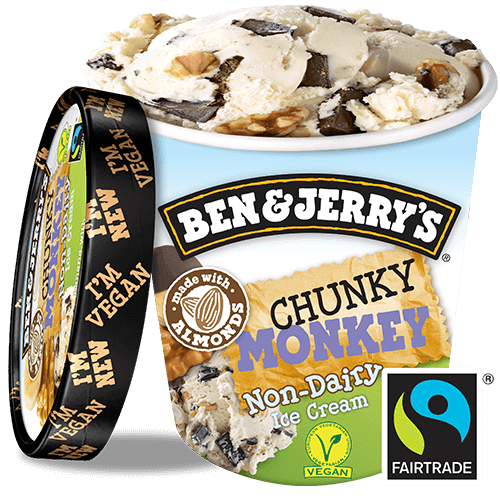 Ben & Jerry's Non-Dairy Chunky Monkey (500ml)