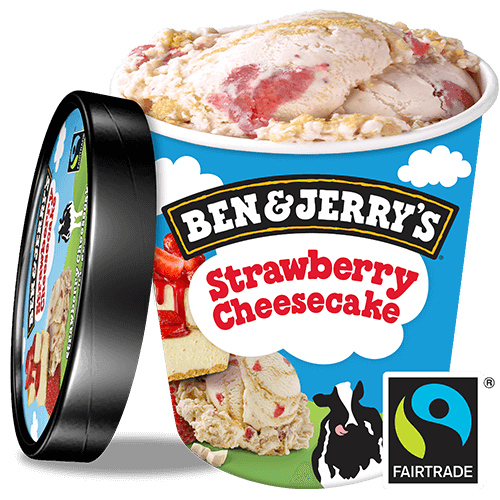 Ben & Jerry's Strawberry Cheesecake 500ml