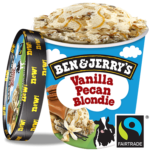 Ben & Jerry's Vanilla Pecan Blondie 500ml