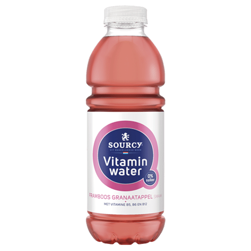 Vitamin Water framboos/granaatappel 0%