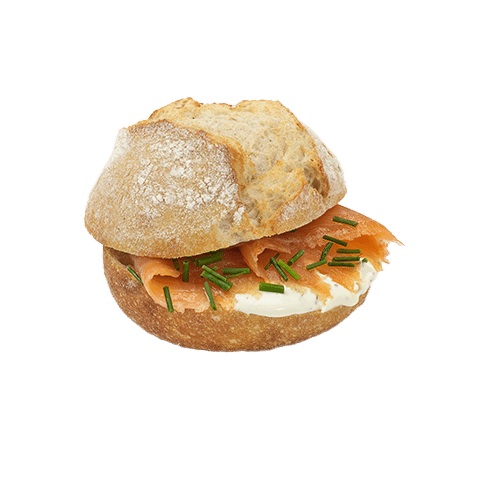 Boule zalm met bieslook & limoensaus