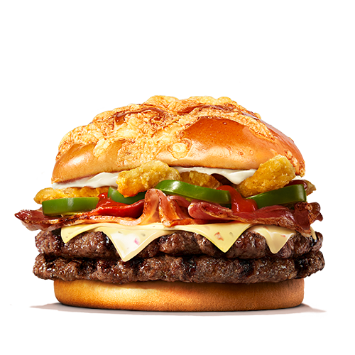 Cheesy & Spicy Double Bacon King