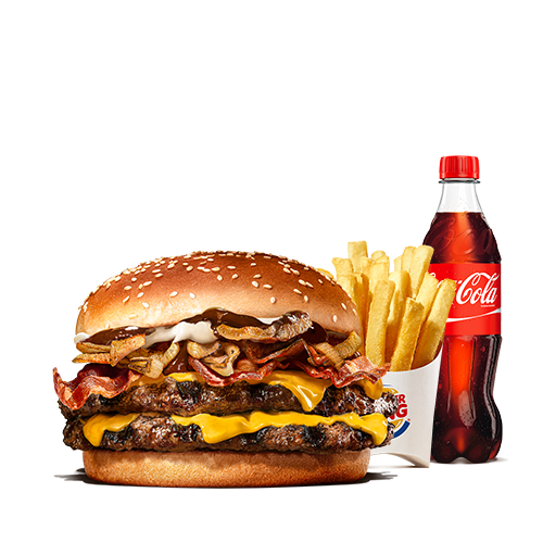 BBQ Lover Double menu