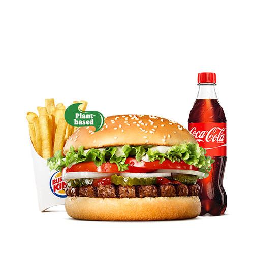 Plant-based Whopper® menu