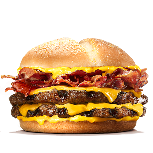 Cheddar Double Bacon King