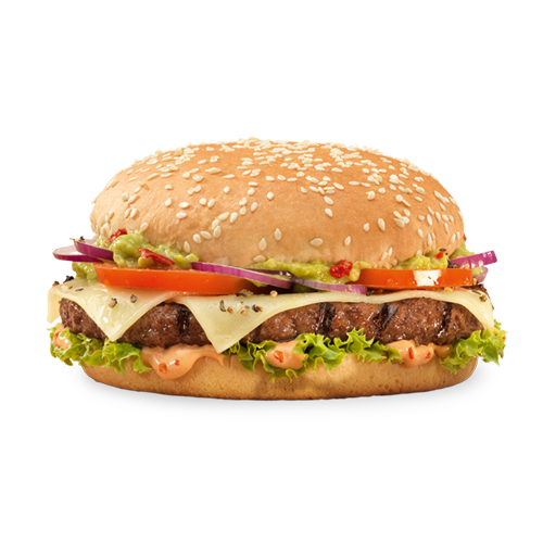 Spicy Guacamole burger