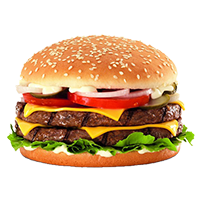 Cheese burger double me