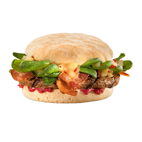 Spicy chutney burger