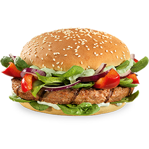 Wasabi Beef Burger