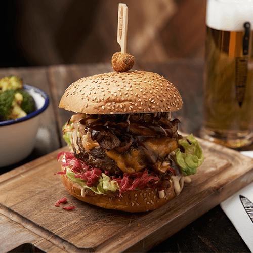 Le Cannibale Royale Burger combo