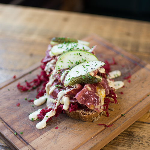 Pastrami sandwich