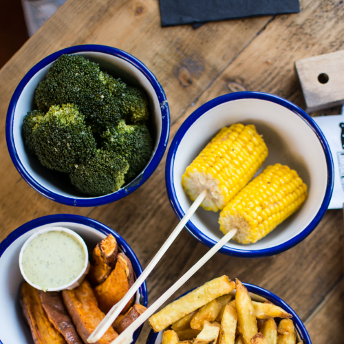 Sweet grilled corn