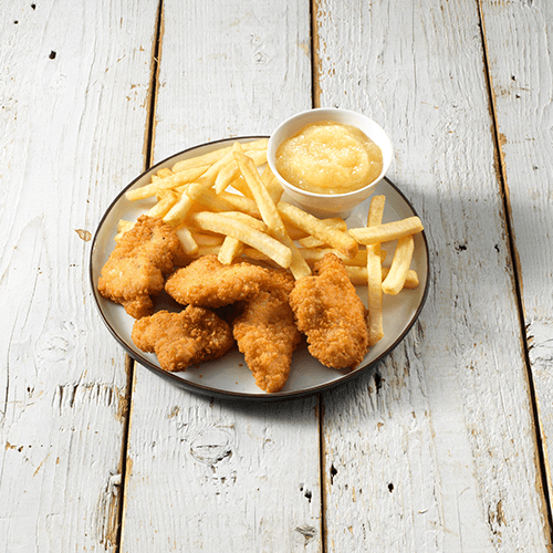 4 Chicken nuggets