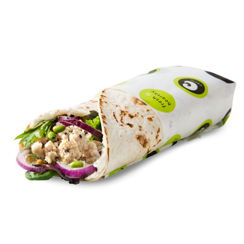 Wrap happy tuna