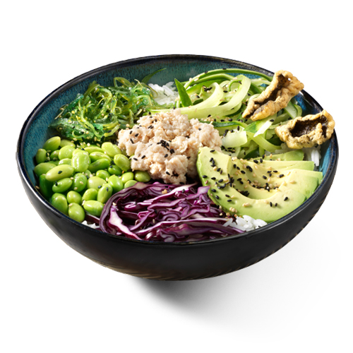 Poké bowl happy tuna