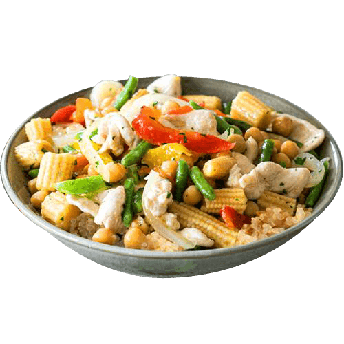 Thai green curry (415 Kcal)