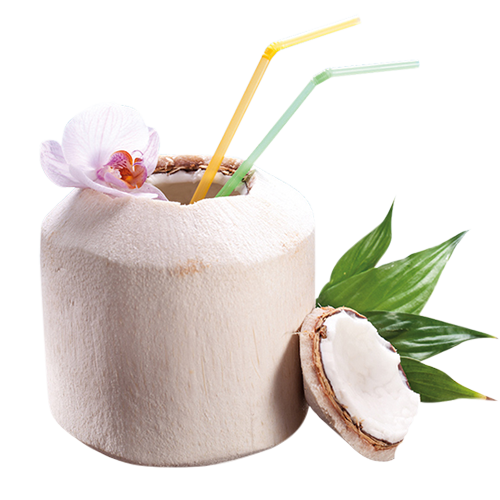 Fresh young coconut