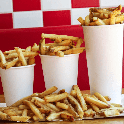 Five guys style friet