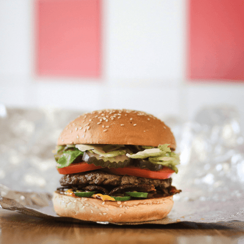 Kleine baconburger