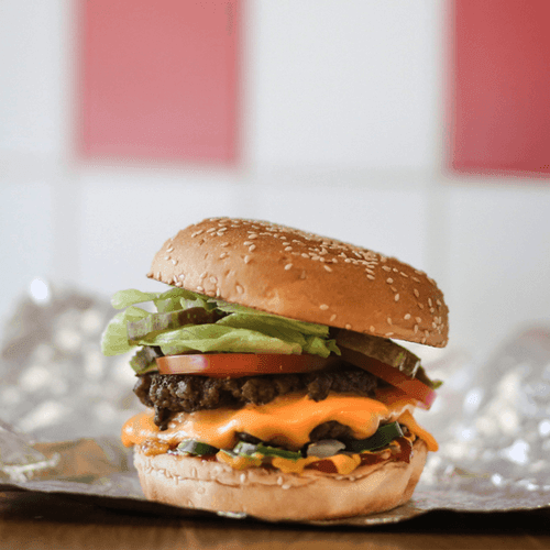 Kleine cheeseburger