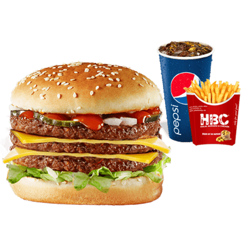 Triple cheese menu