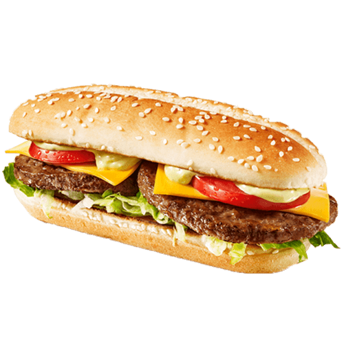 Spicy beef burger