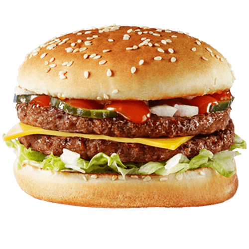 Double cheese burger