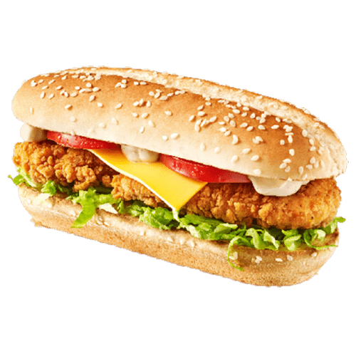 Anatolian chicken burger