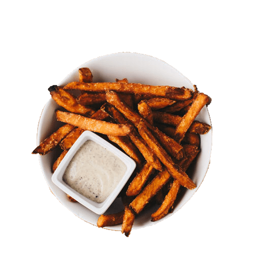 Zoete aardappelfrites