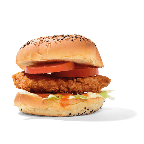 Crispy Chicken Piri Piri Burger