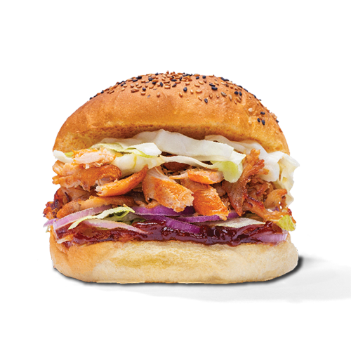 Pulled BBQ Chicken Bun