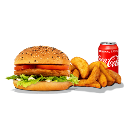 Grilled Chicken Filet Burger Menu