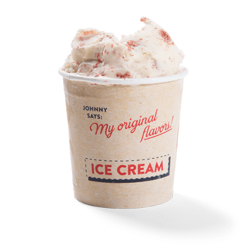 Johnny's Ice Cream Cheesy Red Velvet