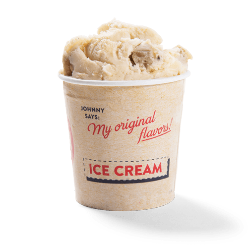 Johnny's Ice Cream Drowned Caramel Banana (met zeezout)
