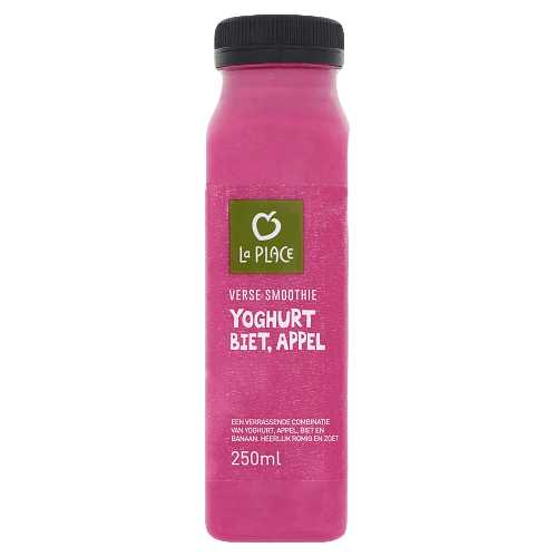 La place verse smoothie yoghurt biet, appel 250ml