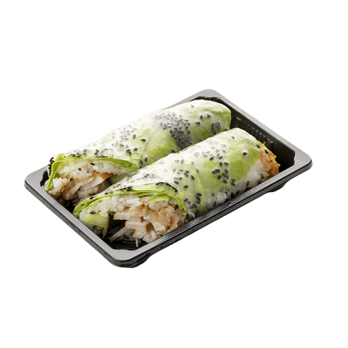Spring roll Chicken Teriyaki