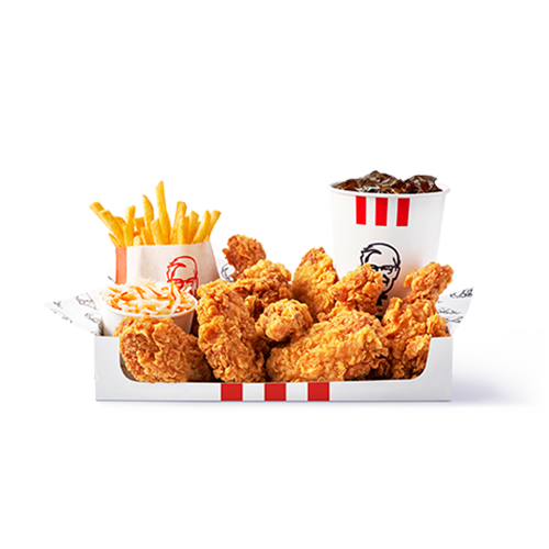 9 Hot Wings meal