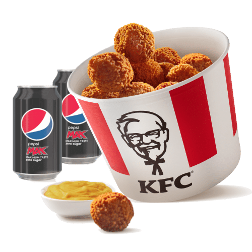 Chick'n share Kip Zinger Bitterballen + 2 Pepsi Max