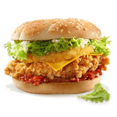 Zinger Tower burger