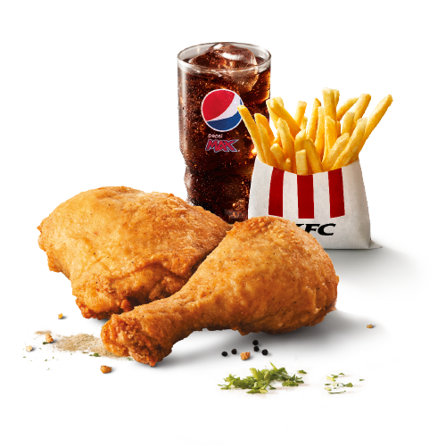 2 piece Original Recipe chicken meal