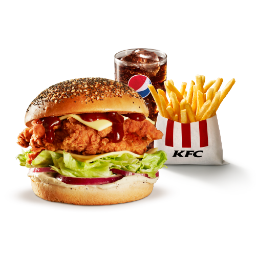 Kentucky Classic BBQ burger meal