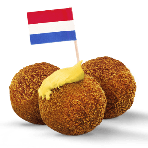 3 Kip Zinger bitterballen