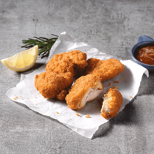 Chicken fillet nuggets