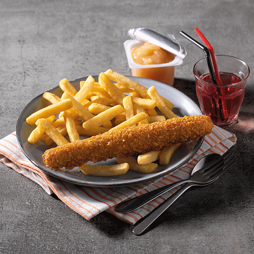 Kids menu kipcorn