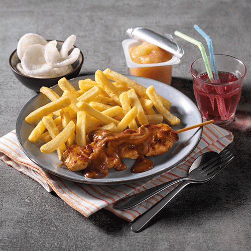 Kids menu satay